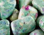 Capri Ruby Fuchsite Statement Bracelet | One-of-a-Kind Coastal Luxury Gemstone Bracelet