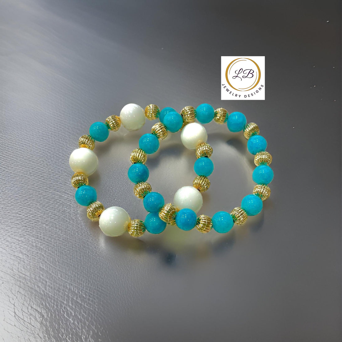 The Beauty of Blue Amazonite and Alabaster Gemstones - Beaded Bracelets
