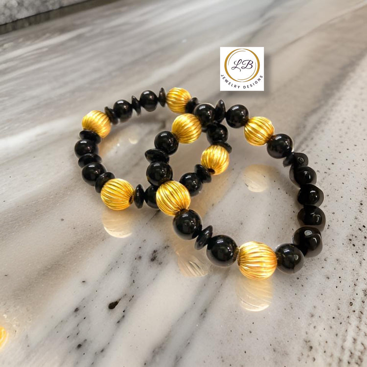 Gemstones - Black/Gray