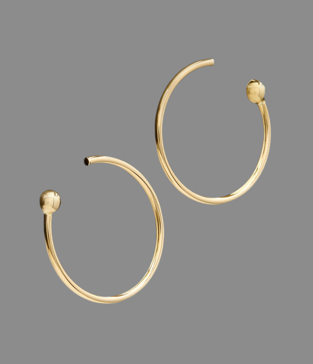 Gold Hoop Earrings