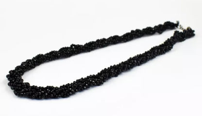 Black Spinel Couture Statement Necklace - 265 Carats